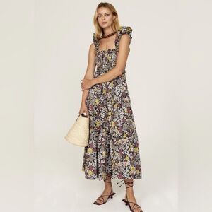 Sea New York Floral Midi Dress - Size S